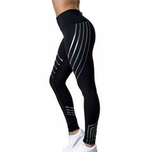 Load image into Gallery viewer, Women Colourful Reflection High Waist Push Up Fitness Training Leggings freeshipping - Tyche Ace