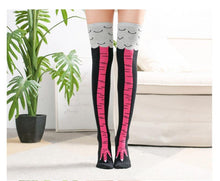 Load image into Gallery viewer, Women Creative 3D Chicken Legs Print Design Knee Socks freeshipping - Tyche Ace