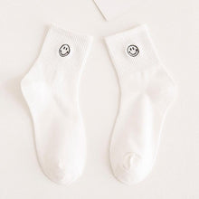 Load image into Gallery viewer, Women Crew Smiley Face  Cotton Happy Socks freeshipping - Tyche Ace