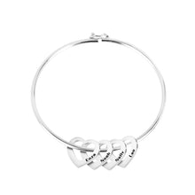 Load image into Gallery viewer, Stainless Steel Hearts Custom Bracelets For Women freeshipping - Tyche Ace