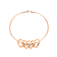 Load image into Gallery viewer, Stainless Steel Hearts Custom Bracelets For Women freeshipping - Tyche Ace