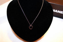 Load image into Gallery viewer, Women Cute Love Heart Rose Pendant Long Chain Necklaces freeshipping - Tyche Ace