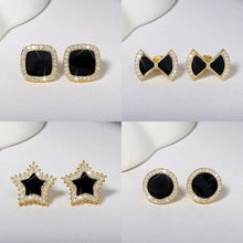 Load image into Gallery viewer, Women Cute Zircon Stone Stud Earrings freeshipping - Tyche Ace