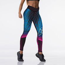 Load image into Gallery viewer, Women Digital Printed High Waist Elasticated Push Up Leggings freeshipping - Tyche Ace