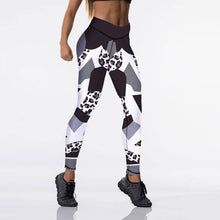 Load image into Gallery viewer, Women Digital Printed High Waist Elasticated Push Up Leggings freeshipping - Tyche Ace