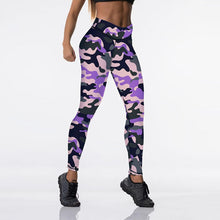 Load image into Gallery viewer, Women Digital Printed High Waist Elasticated Push Up Leggings freeshipping - Tyche Ace