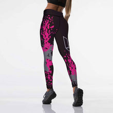 Load image into Gallery viewer, Women Digital Printed High Waist Elasticated Push Up Leggings freeshipping - Tyche Ace