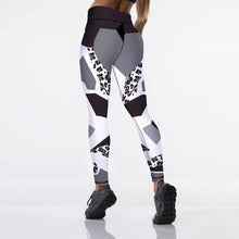 Load image into Gallery viewer, Women Digital Printed High Waist Elasticated Push Up Leggings freeshipping - Tyche Ace