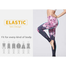Load image into Gallery viewer, Women Digital Printed High Waist  Push Up Sports Leggings freeshipping - Tyche Ace