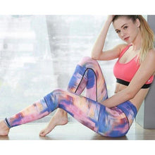 Load image into Gallery viewer, Women Digital Printed High Waist  Push Up Sports Leggings freeshipping - Tyche Ace