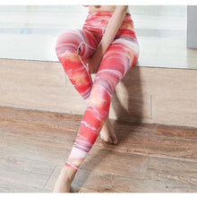 Load image into Gallery viewer, Women Digital Printed High Waist  Push Up Sports Leggings freeshipping - Tyche Ace