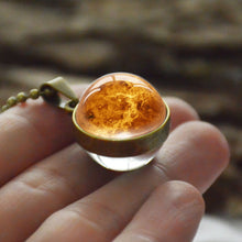Load image into Gallery viewer, Women Double Side Glass Ball Earth Planet Galaxy Astronomy Pendant Necklaces freeshipping - Tyche Ace