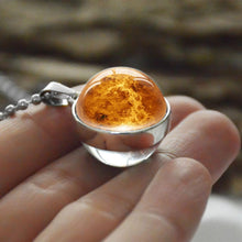 Load image into Gallery viewer, Women Double Side Glass Ball Earth Planet Galaxy Astronomy Pendant Necklaces freeshipping - Tyche Ace