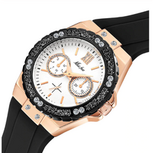 Load image into Gallery viewer, Women Elegant Diamond Decorated Chronograph Wrist Watches freeshipping - Tyche Ace