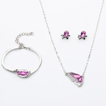 Load image into Gallery viewer, Women Elegant luxury Design Crystal  Necklace Sets freeshipping - Tyche Ace