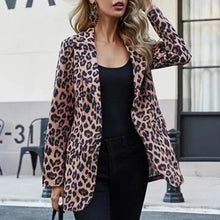 Load image into Gallery viewer, Women Elegant Print Design Long Sleeves Coat freeshipping - Tyche Ace