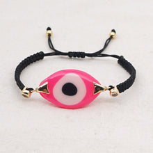 Load image into Gallery viewer, Evil Eye Trendy Bohemian Adjustable Braided Rope Charm Bracelet For Women freeshipping - Tyche Ace
