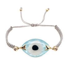 Load image into Gallery viewer, Evil Eye Trendy Bohemian Adjustable Braided Rope Charm Bracelet For Women freeshipping - Tyche Ace