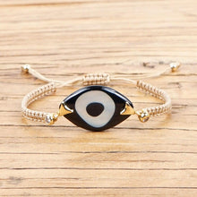 Load image into Gallery viewer, Evil Eye Trendy Bohemian Adjustable Braided Rope Charm Bracelet For Women freeshipping - Tyche Ace