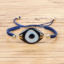 Load image into Gallery viewer, Evil Eye Trendy Bohemian Adjustable Braided Rope Charm Bracelet For Women freeshipping - Tyche Ace