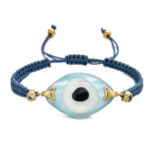 Load image into Gallery viewer, Evil Eye Trendy Bohemian Adjustable Braided Rope Charm Bracelet For Women freeshipping - Tyche Ace