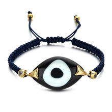 Load image into Gallery viewer, Evil Eye Trendy Bohemian Adjustable Braided Rope Charm Bracelet For Women freeshipping - Tyche Ace