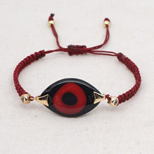 Load image into Gallery viewer, Evil Eye Trendy Bohemian Adjustable Braided Rope Charm Bracelet For Women freeshipping - Tyche Ace