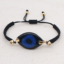Load image into Gallery viewer, Evil Eye Trendy Bohemian Adjustable Braided Rope Charm Bracelet For Women freeshipping - Tyche Ace