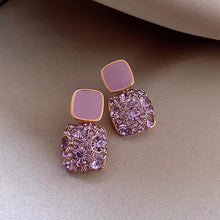 Load image into Gallery viewer, Women Exquisite Retro Purple Stud Earrings freeshipping - Tyche Ace