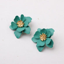 Load image into Gallery viewer, Women Flower Dangle Simulated Pearl Drop Earrings freeshipping - Tyche Ace