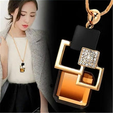 Load image into Gallery viewer, Women Geometric Crystal Long Necklaces & Pendants freeshipping - Tyche Ace