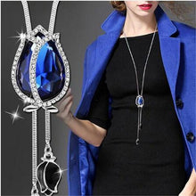 Load image into Gallery viewer, Women Geometric Crystal Long Necklaces & Pendants freeshipping - Tyche Ace