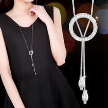 Load image into Gallery viewer, Women Geometric Crystal Long Necklaces & Pendants freeshipping - Tyche Ace