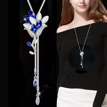 Load image into Gallery viewer, Women Geometric Crystal Long Necklaces & Pendants freeshipping - Tyche Ace