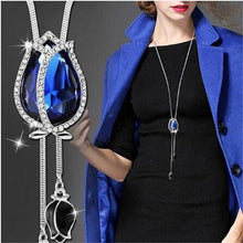 Load image into Gallery viewer, Women Geometric Crystal Long Necklaces & Pendants freeshipping - Tyche Ace