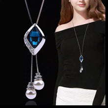 Load image into Gallery viewer, Women Geometric Crystal Long Necklaces & Pendants freeshipping - Tyche Ace