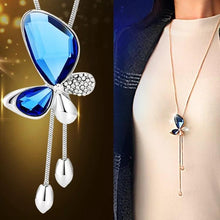 Load image into Gallery viewer, Women Geometric Crystal Long Necklaces & Pendants freeshipping - Tyche Ace
