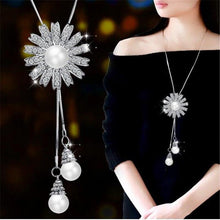 Load image into Gallery viewer, Women Geometric Crystal Long Necklaces & Pendants freeshipping - Tyche Ace