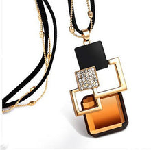 Load image into Gallery viewer, Women Geometric Crystal Long Necklaces & Pendants freeshipping - Tyche Ace