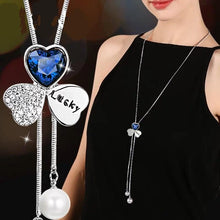 Load image into Gallery viewer, Women Geometric Crystal Long Necklaces & Pendants freeshipping - Tyche Ace