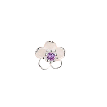 Load image into Gallery viewer, Women Handmade Cherry Tibetan Silver and Cubic Zircon Stud Earrings freeshipping - Tyche Ace