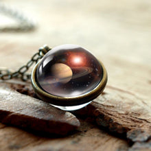 Load image into Gallery viewer, Women Handmade Galaxy Double Sided Universe Pendant Necklaces freeshipping - Tyche Ace