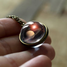 Load image into Gallery viewer, Women Handmade Galaxy Double Sided Universe Pendant Necklaces freeshipping - Tyche Ace