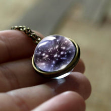 Load image into Gallery viewer, Women Handmade Galaxy Double Sided Universe Pendant Necklaces freeshipping - Tyche Ace