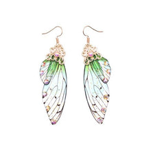 Load image into Gallery viewer, Women Handmade Magical Butterfly Simulation Wing Earrings freeshipping - Tyche Ace