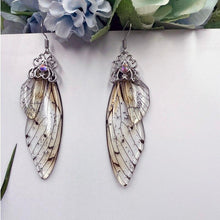 Load image into Gallery viewer, Women Handmade Magical Butterfly Simulation Wing Earrings freeshipping - Tyche Ace