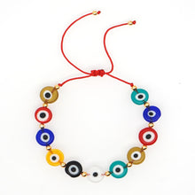 Load image into Gallery viewer, Women Handmade Multicolour Stackable Rope Adjustable Bracelet freeshipping - Tyche Ace