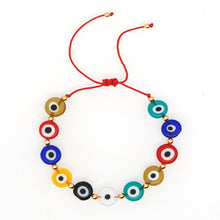 Load image into Gallery viewer, Women Handmade Multicolour Stackable Rope Adjustable Bracelet freeshipping - Tyche Ace