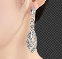 Load image into Gallery viewer, Women Hanging Crystal Long Drop Earrings freeshipping - Tyche Ace