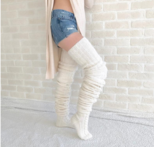 Load image into Gallery viewer, Women Winter Knitted Thigh High Long Socks freeshipping - Tyche Ace